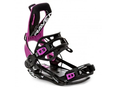 Raven Fastec FT360 black/fuchsia dámské snowboardové vázání + sleva 200,- na příslušenství