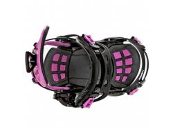 Raven Fastec FT360 black/fuchsia dámské snowboardové vázání