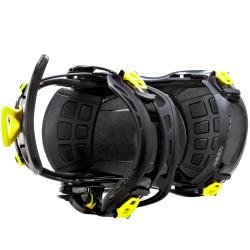 Raven RAGE Fastec FT360 black/lime snowboardové vázání
