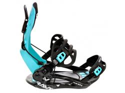 Raven Fastec FT360 black/mint dámské snowboardové vázání + sleva 200,- na příslušenství