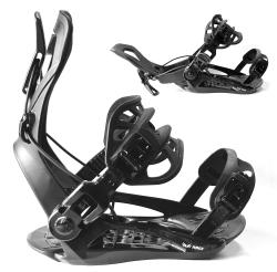 Raven RAGE Fastec FT360 black snowboardové vázání