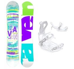 Raven Venus dámsky snowboard + Raven Fastec FT360 white viazanie
