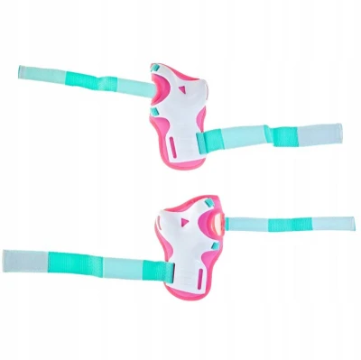 Raven Verba Mint/Pink, dětské sada chráničů