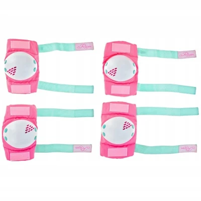 Raven Verba Mint/Pink, dětské sada chráničů POUZE M (VÝPRODEJ)