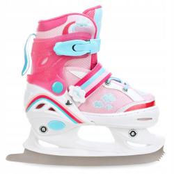 Raven Zoya 2v1 dětské brusle - svítící kola LED POUZE EU 27-30, dámský (se zoubky) (VÝPRODEJ)