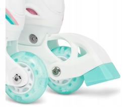 Raven Zoya Mint dětské kolečkové brusle - LED kolečka