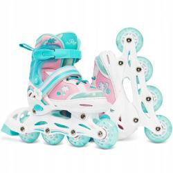 Raven Zoya Mint dětské kolečkové brusle - LED kolečka