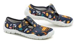 Raweks Borys B22 modré dětské plátěnky