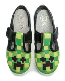 Raweks Borys B8 zeleno černé dětské bačkory