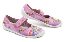 Raweks Dorotka D2 ružové dievčenské baleríny