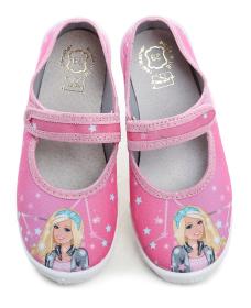 Raweks Dorotka D38 ružové dievčenské balerínky