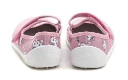 Raweks Dorotka D46 tmavě růžové dívčí baleríny