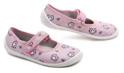 Raweks Dorotka D49 růžové dívčí baleríny