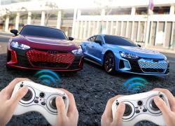 RC auto Audi RS e-tron GT na dálkové ovládání - modrá