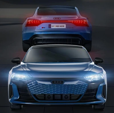 RC auto Audi RS e-tron GT na dálkové ovládání - modrá