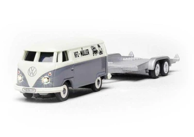 Carson VW T1 bílo-šedý RC autobus 2,4 GHz RTR 1:87