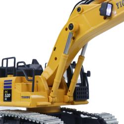 RC pásový mini bagr PC 520LC s funkční kovovou lžící 2,4 GHz 1:50