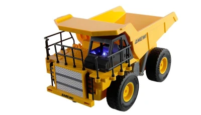Amewi žluto-černý 9kanálový 1:24 RTR RC dumper sklápěcí nákladní vůz