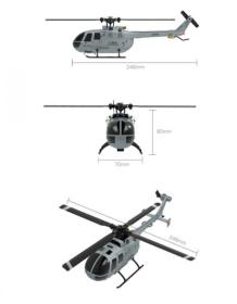 RC helikoptéra C186 (VÝPRODEJ)