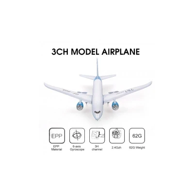 RC letadlo Boeing 787 RTF, rozpětí 550mm, gyroskopická stabilizace