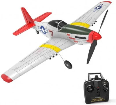 RC letadlo Mustang P51 RC Gilder, 6-osý gyroskop, RTF RC letadlo Mustang P51 RC Gilder, 6-osý gyroskop, RTF