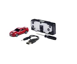 RC mini auto Nano Racer Ford Mustang Shelby GT500 červený