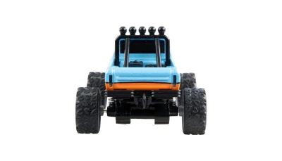 Amewi 1:64 RTR LED Tempomat 2,4GHz modro-oranžový kovový RC monster truck