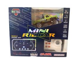 RC Monster Truck kovový s prívesom 1:64 RTR LED Tempomat 2,4GHz