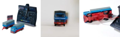 Carson MB 1620 s plachtou a přívěsem 1:87 RTR RC nákladní vůz