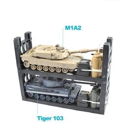 RC sada bojujících tanků M1A2 vs TIGER 103 se simulací boje pro dva hráče 1:28