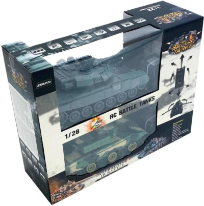 RC sada bojujících tanků T90 + T96A 1:28