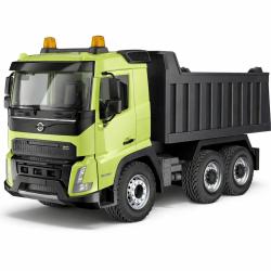 RC sklápěč Volvo s osvětlením a otevíracími dveřmi 2,4 GHz