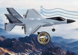IQ models RC Stíhačka Minator F-35 - šedá