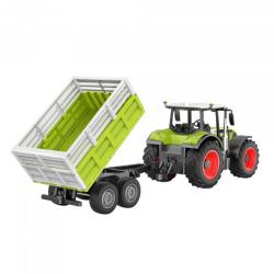 RC traktor Claas Axion 870 1:24 s vyklápěcím přívěsem, zvuky, světla