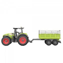 RC traktor Claas Axion 870 1:24 s vyklápěcím přívěsem, zvuky, světla