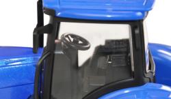 RC TRAKTOR s kombinovaným čelním nakladačem a dvojitými koly 1/24