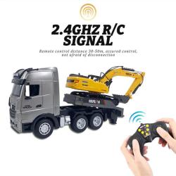 RC Truck s bagrom na diaľkové ovládanie 1:18 RTR
