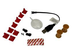 RE.EL Toys RC Tuk-tuk APEX PRO RACING 2,4 GHz, proporcionální, RTR, kouř, LED