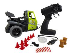 RE.EL Toys RC Tuk-tuk APEX PRO RACING 2,4 GHz, proporcionální, RTR, kouř, LED