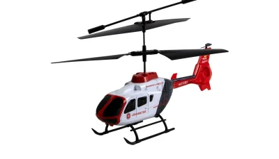 Amewi EC135 CX licence Johanniter koaxiální 3kanálový RTF RC vrtulník