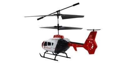 Amewi EC135 CX licence Johanniter koaxiální 3kanálový RTF RC vrtulník