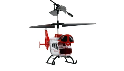 Amewi EC135 CX licence Johanniter koaxiální 3kanálový RTF RC vrtulník