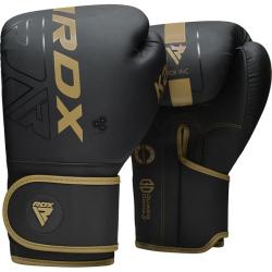RDX Boxerské tréninkové rukavice F6 Kara zlaté 6 oz RDX Boxerské tréninkové rukavice F6 Kara zlaté 6 oz