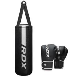 RDX Dětský boxovací pytel a rukavice F6 2FT KARA bílé RDX Dětský boxovací pytel a rukavice F6 2FT KARA bílé