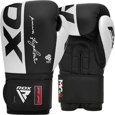 RDX F4 Boxerské sparingové rukavice s háčkem a smyčkou - 16oz