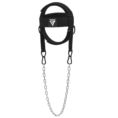 RDX Posilovač krku HEAD HARNESS H2, černý PLUS