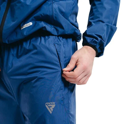 RDX Saunový oblek SAUNA SUIT C1, modrý M