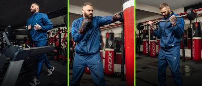 RDX Saunový oblek SAUNA SUIT C1, modrý M