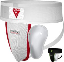 RDX Suspenzor H1 s gelovou vložkou, bílý, plus M