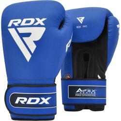 RDX Tréninkové boxerské rukavice APEX modré, 16 oz RDX Tréninkové boxerské rukavice APEX modré, 16 oz